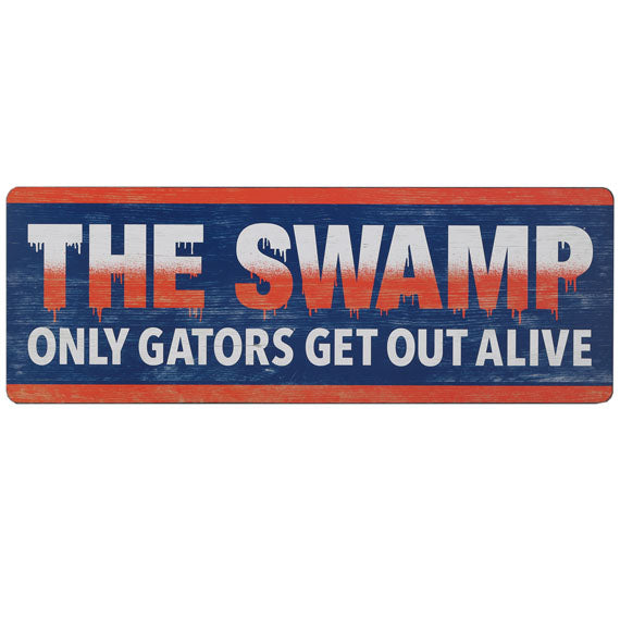 Florida Gators - The Swap Slogan Wood Wall Decor