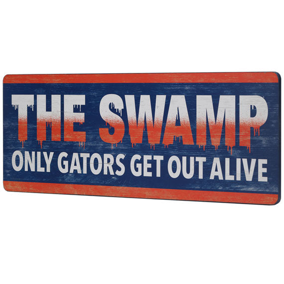 Florida Gators - The Swap Slogan Wood Wall Decor