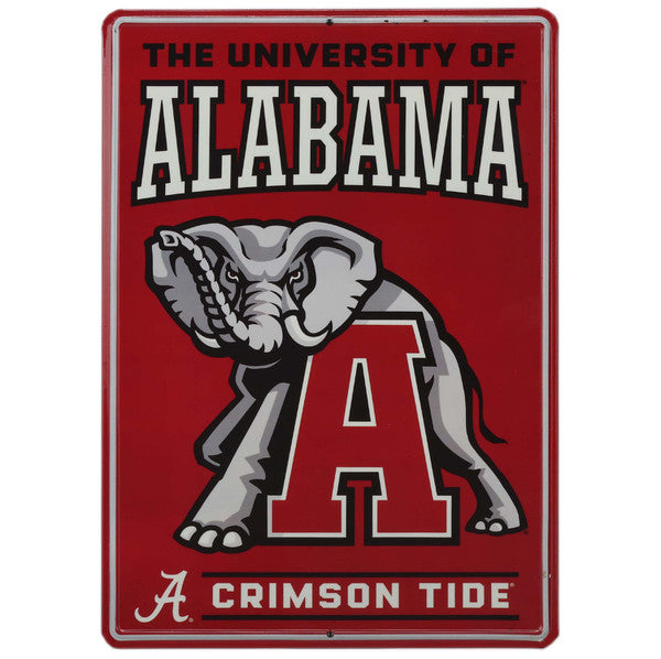 Alabama Crimson Tide - Metal Sign