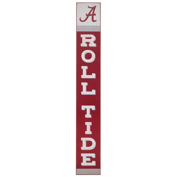 Alabama Crimson Tide - Roll Tide Vertical Wood Wall Decor