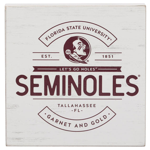 Florida State University Seminoles Wood Wall Décor