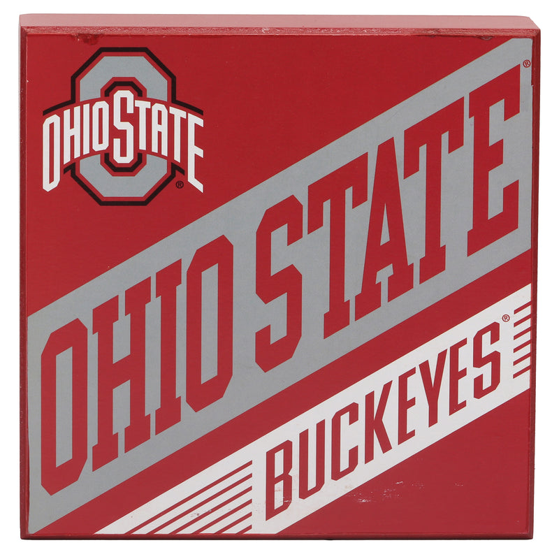 Ohio State University Buckeyes Wood Wall Décor