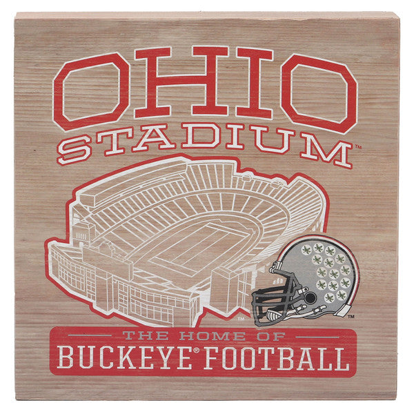 Ohio State University - Buckeye Football Stadium Wood Wall Decor
