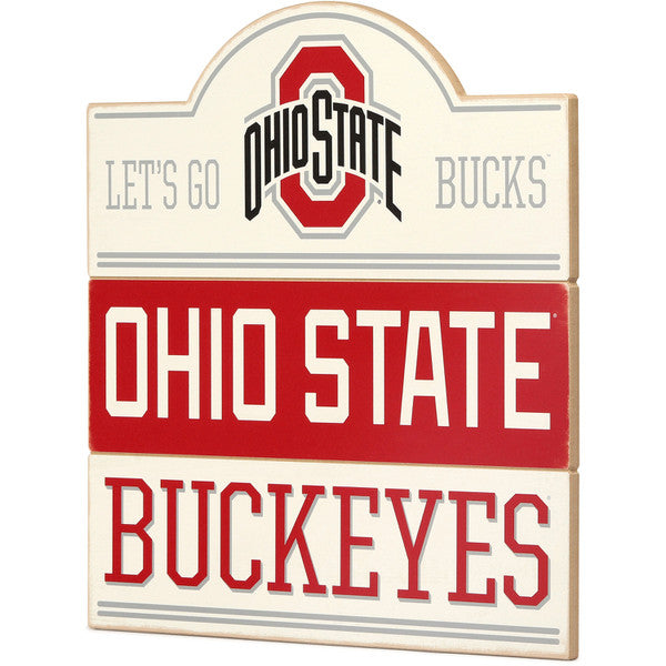 Ohio State University - Bump Planked Wood Wall Decor