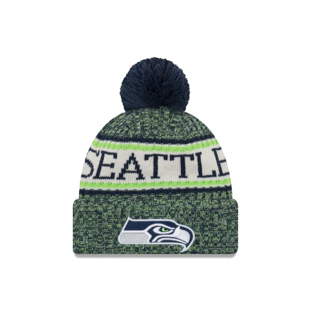 Seattle Seahawks Knit Hat Sideline Beanie Stocking Cap