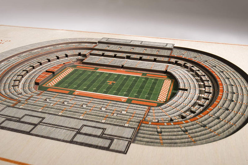 Tennessee Volunteers Neyland Stadium 3D Replica