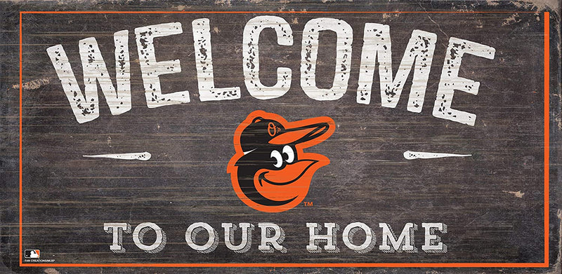 Baltimore Orioles - Welcome Distressed Sign