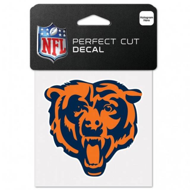 Chicago Bears Head - 4x4 Die Cut Decal