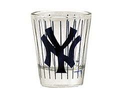 New York Yankees - Striped 2oz Shot Glass