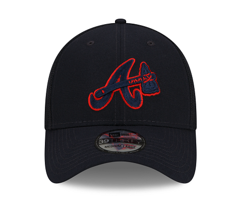 Atlanta Braves - 9Thirty Black Baseball Hat, New Era