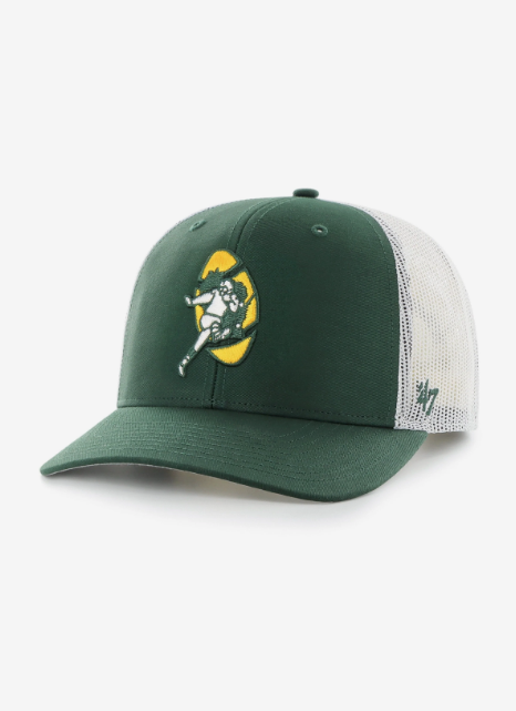 Green Bay Packers - Legacy Trucker Hat, 47 Brand