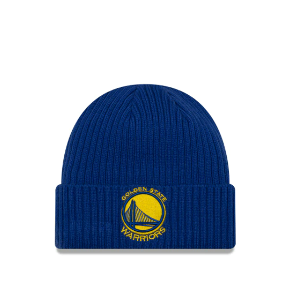 Golden State Warriors - One Size Classic Knit Beanie, New Era