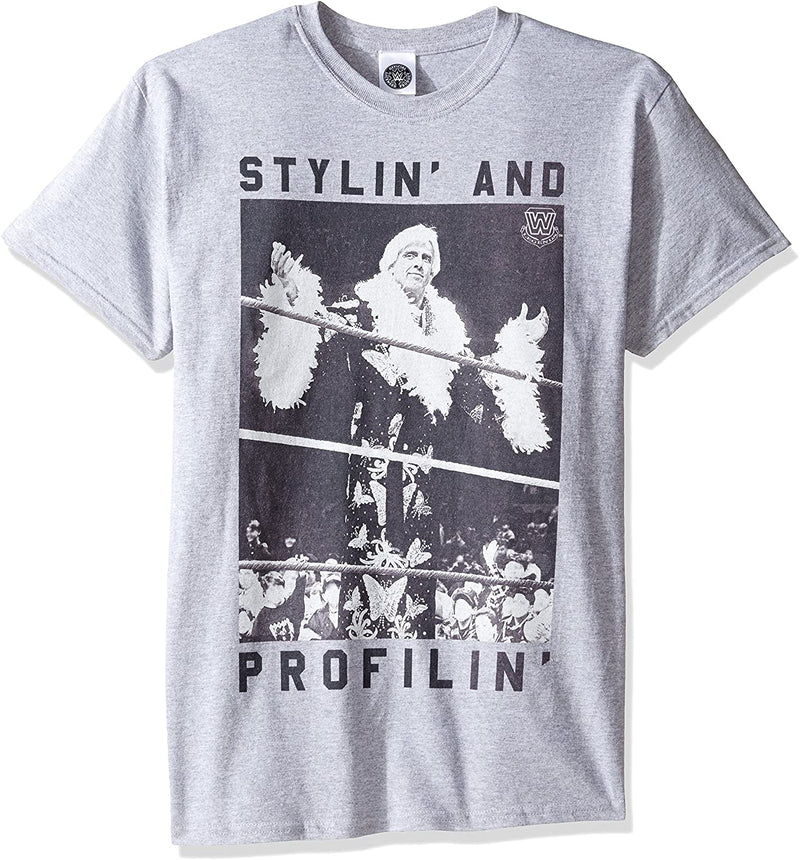 WWE - Rick Flair Stylin and Profilin Men's T-Shirt