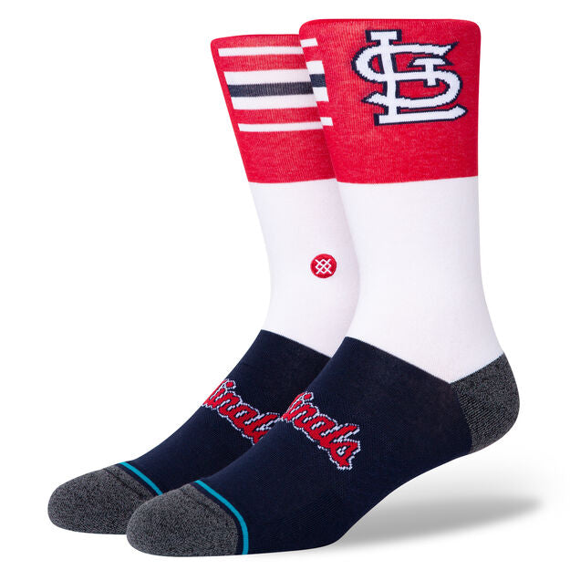 St. Louis Cardinals - MLB Stance STL Color Diamond Collection Socks