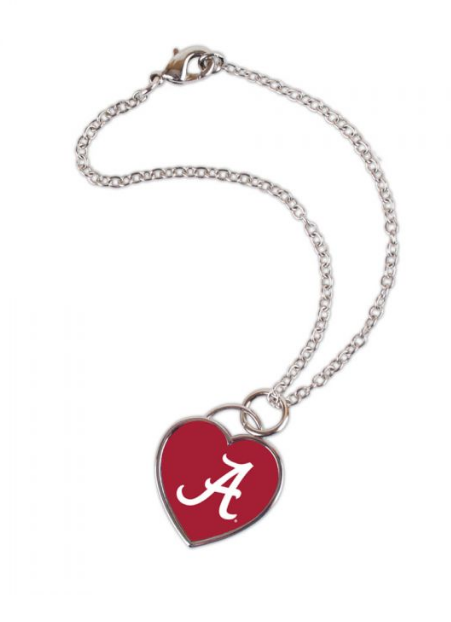 Alabama Crimson Tide - Jewelry with 3D Heart