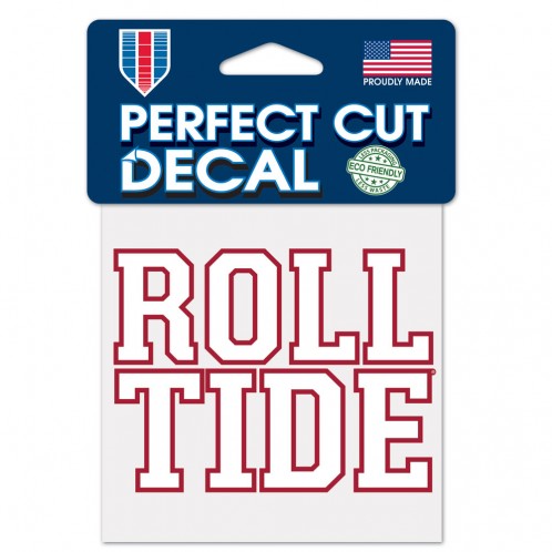 Alabama Crimson Tide - Roll Tide Perfect Cut Color Decal