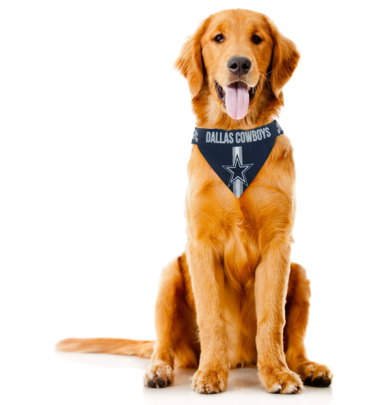 Dallas Cowboys - Reversible Pet Bandana for Dogs & Cats