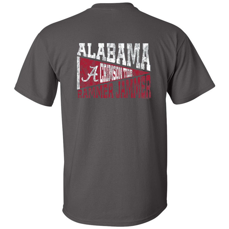 Alabama Crimson Tide - ALA Pennant Box GCH ADSS T-Shirt