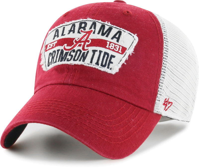 Alabama Crimson Tide Crimson Crawford Clean Up Adjustable Hat