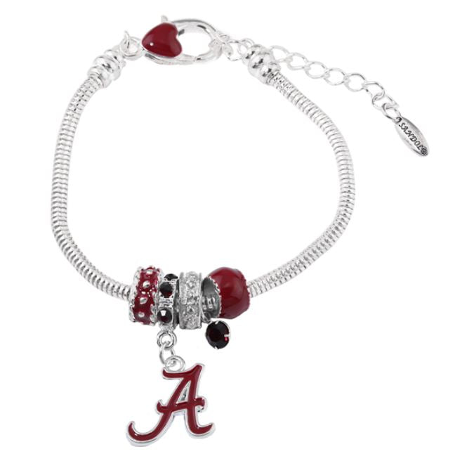 Alabama Logo charm Bracelet