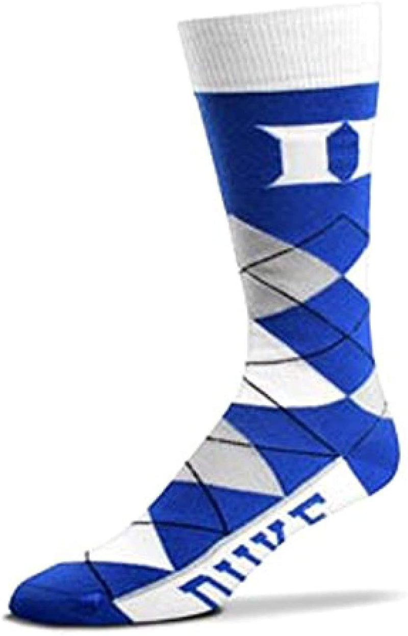 Duke Blue Devils - Argyle Lineup Socks