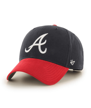 Atlanta Braves - Home Basic MVP Hat, 47 Brand