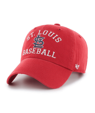 St. Louis Cardinals 47 Brand White Clean Up Adjustable Hat