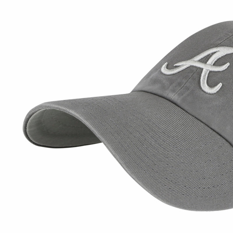 Atlanta Braves - TG Dark Gray Ballpark Clean Up Hat, 47 Brand