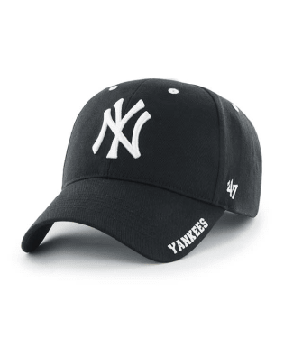 New York Yankees - Black Frost MVP Hat, 47 Brand