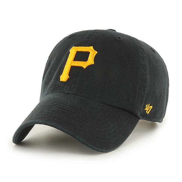 Pittsburgh Pirates - Black Home Clean Up Adjustable Hat, 47 Brand