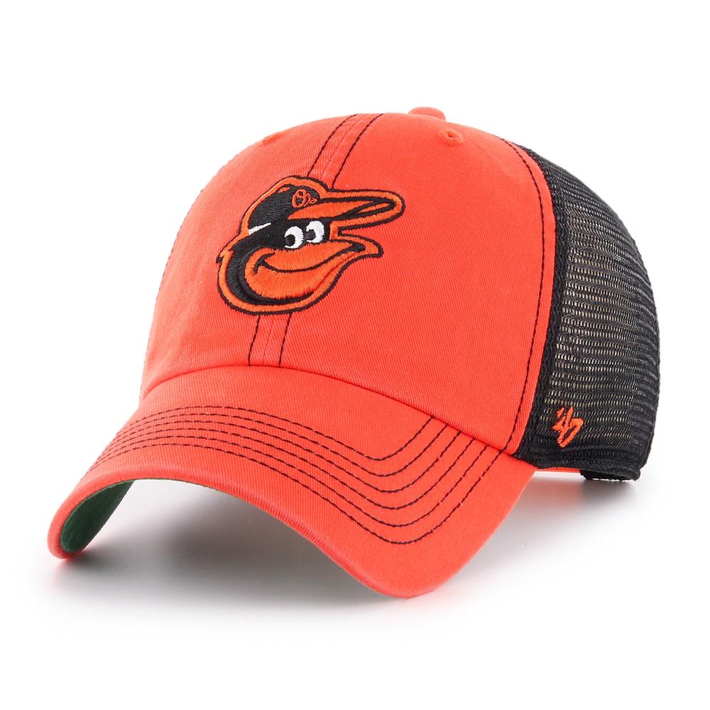 Baltimore Orioles '47 Brand Trawler Trucker Mesh Relaxed Adjustable Cap