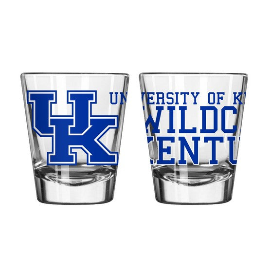 Kentucky Wildcats 2oz. Spirit Shot Glass