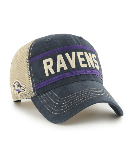 Baltimore Ravens - Vintage Black Juncture Clean Up Cap, 47 Brand
