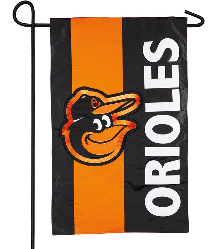 Baltimore Orioles - Embellish Garden Flag