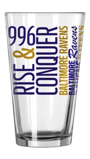 Baltimore Ravens Pint Glass