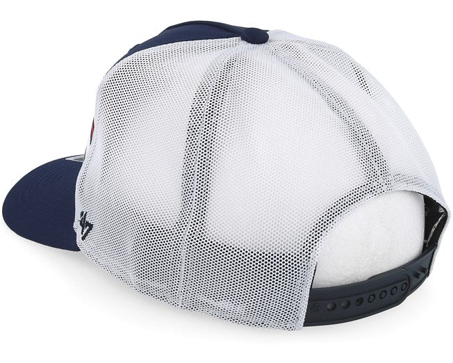 Boston Red Sox - Altitude MVP Navy & White Trucker Hat, 47 Brand