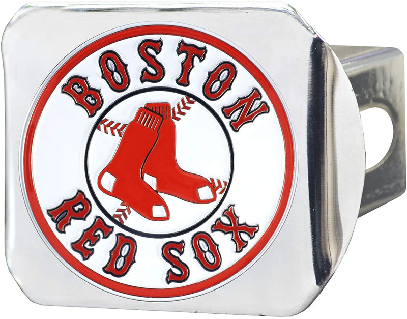 Boston Red Sox Care Hitch Chrome Cover