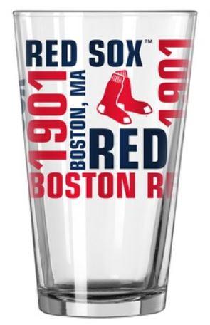 Boston Red Sox Pint Glass