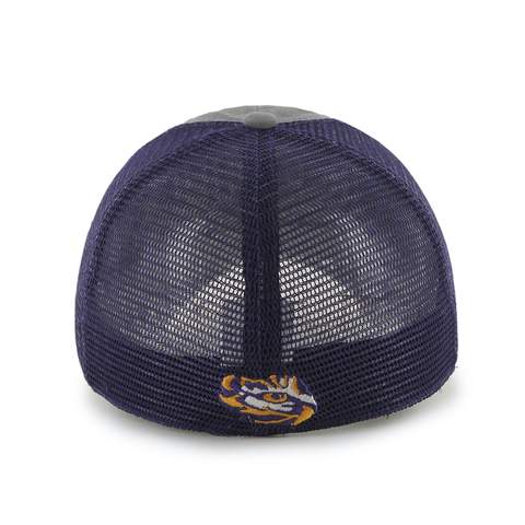 LSU Tigers - Frayed Logo Fitted Hat, 47 Brand