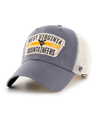 West Virginia Mountaineers Crawford Clean Up Adjustable Hat