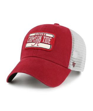 Alabama Crimson Tide Razor Red '47 Clean Up Adjustable Hat