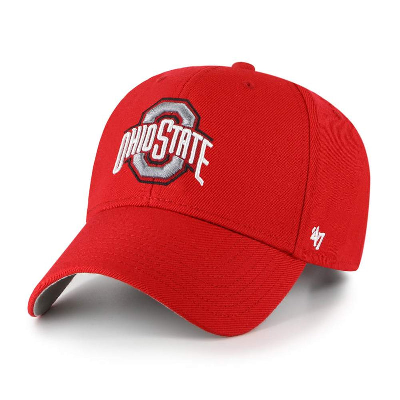 Ohio State Buckeyes - Red MVP Hat, 47 Brand