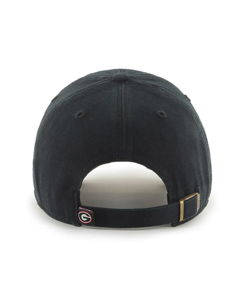 Georgia Bulldogs - Original Clean Up Black Hat, 47 Brand