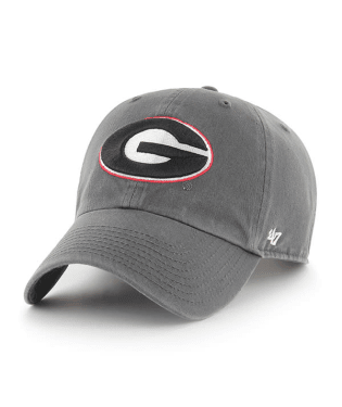 Georgia Bulldogs - Clean Up Adjustable Hat, 47 Brand