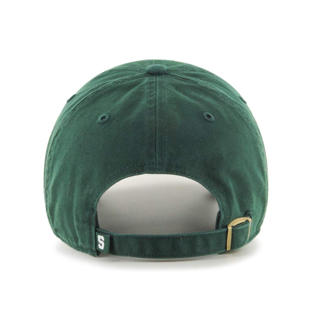 Michigan State Spartans - Dark Green Clean Up Hat, 47 Brand