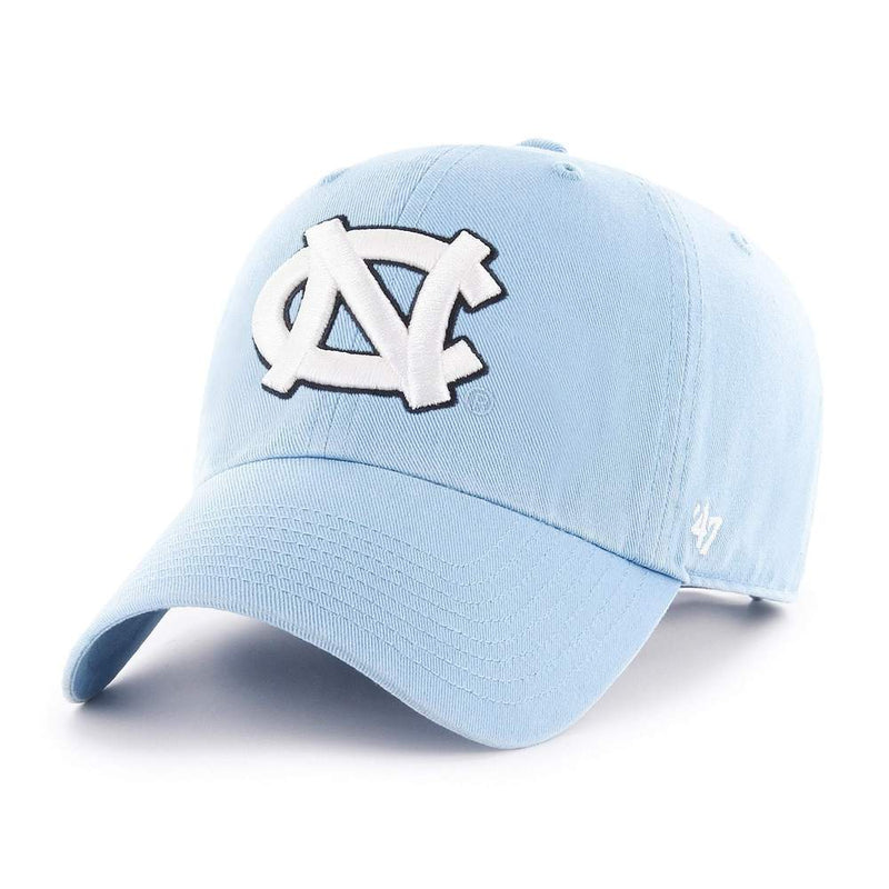 North Carolina Tar Heels - UNC Columbia Clean Up Hat, 47 Brand