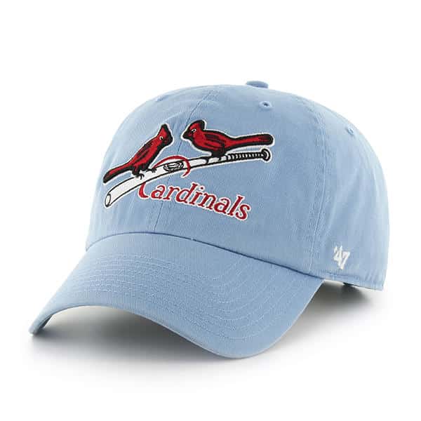 St. Louis Cardinals - Cooperstown Columbia Clean Up Hat, 47 Brand