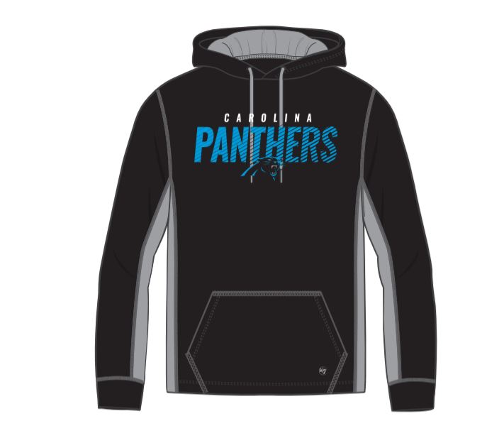 Carolina Panther - Jet Black Drift Fleece Hoodie