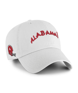Alabama Crimson Tide - H-Champs Gray Script Side Clean Up Hat, 47 Brand