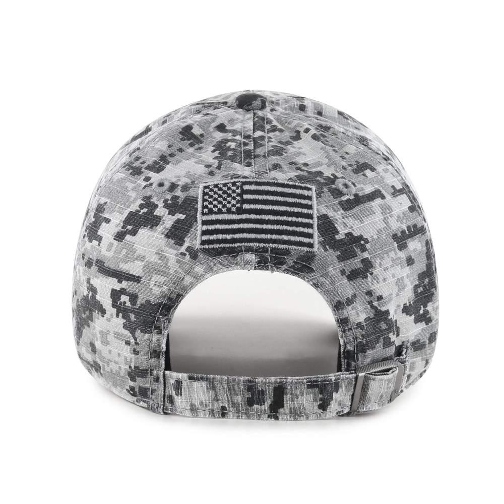 Auburn Tigers - OHT Grey Digital Camo Nilan Brand Clean Up Hat, 47 Brand